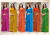 Star Chiffon 95 By Ruchi Printed Chiffon Daily Wear Sarees Wholesale Price In Surat